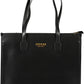 Black Polyethylene Women Handbag - SEHABRANDS