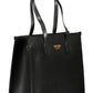 Black Polyethylene Women Handbag - SEHABRANDS