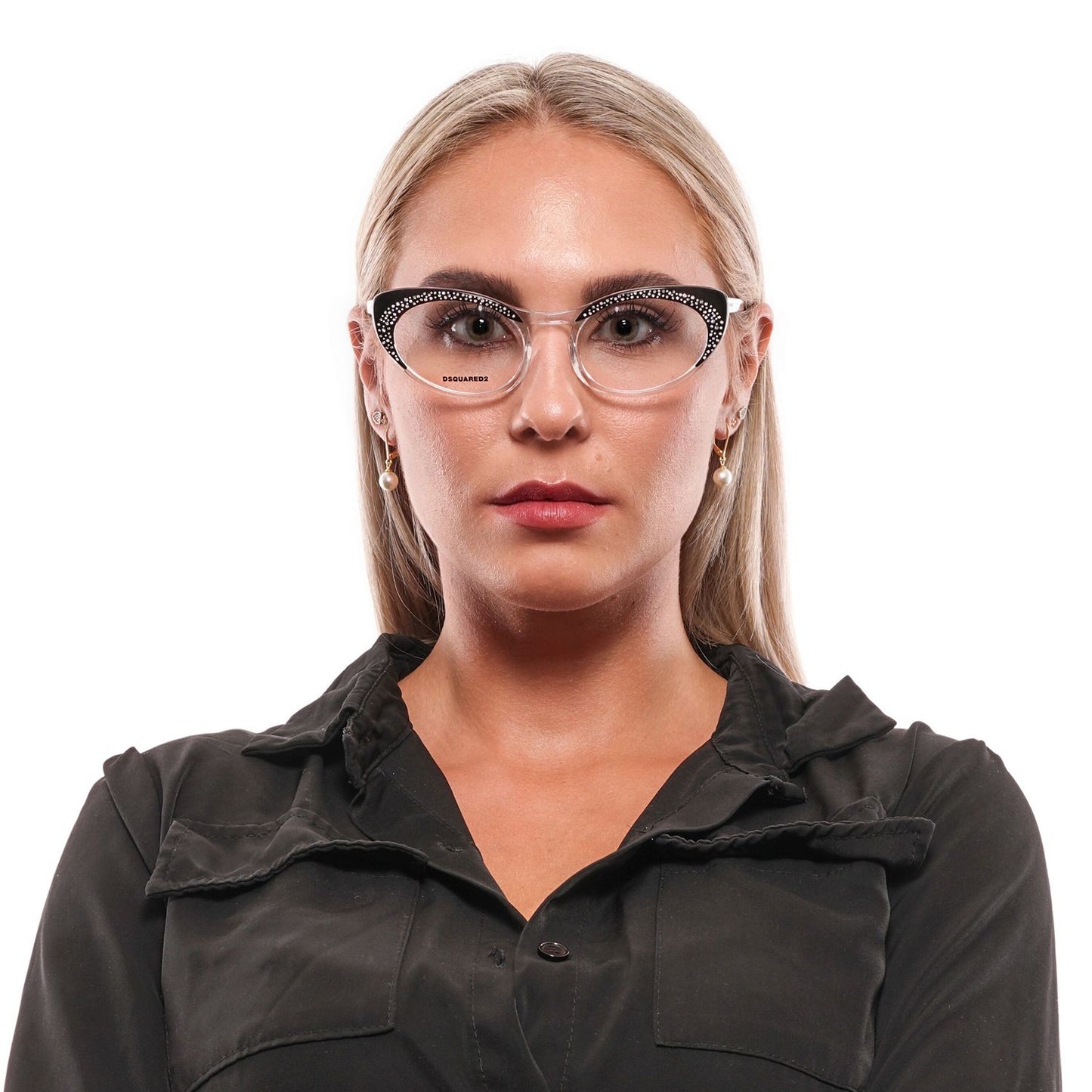 Chic Black Full-Rim Designer Eyewear - SEHABRANDS