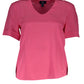 Pink Silk Women TShirt - SEHABRANDS