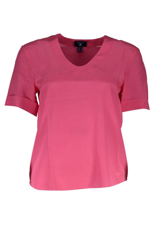 Pink Silk Women TShirt - SEHABRANDS