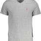 Gray Cotton Men TShirt - SEHABRANDS