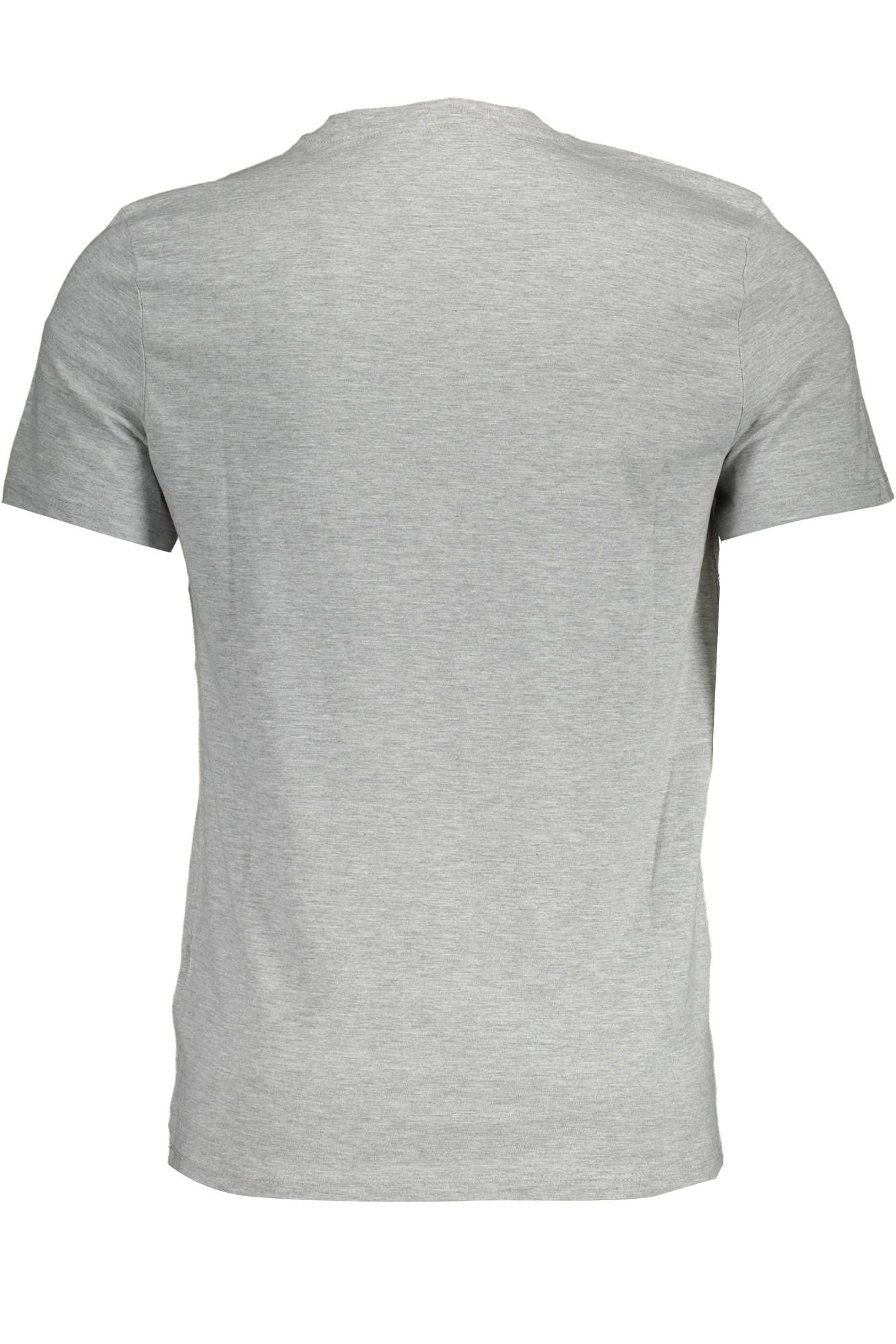 Gray Cotton Men TShirt - SEHABRANDS