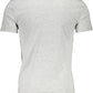 Gray Cotton Men T-Shirt - SEHABRANDS