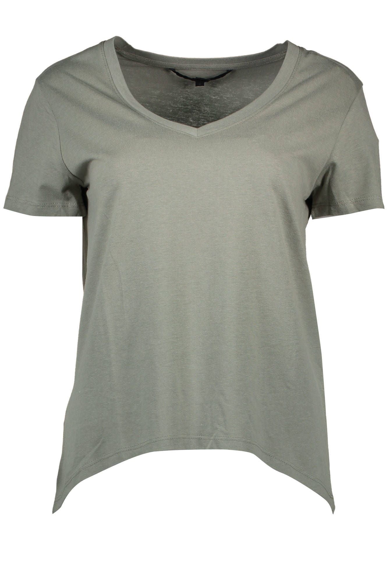 Green Cotton Women T-Shirt - SEHABRANDS