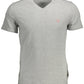 Gray Cotton Men TShirt - SEHABRANDS