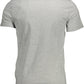 Gray Cotton Men TShirt - SEHABRANDS