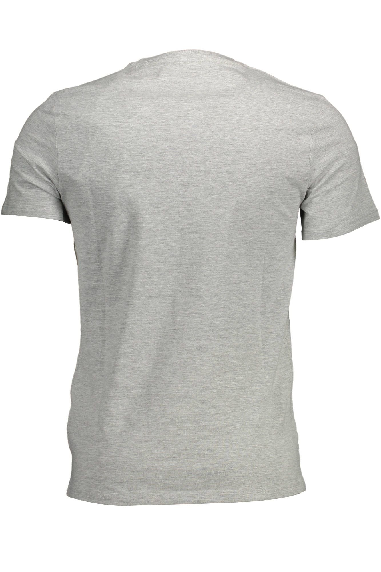 Gray Cotton Men TShirt - SEHABRANDS