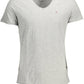 Gray Polyester Men T-Shirt - SEHABRANDS