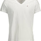 Tommy Hilfiger White Cotton Men TShirt