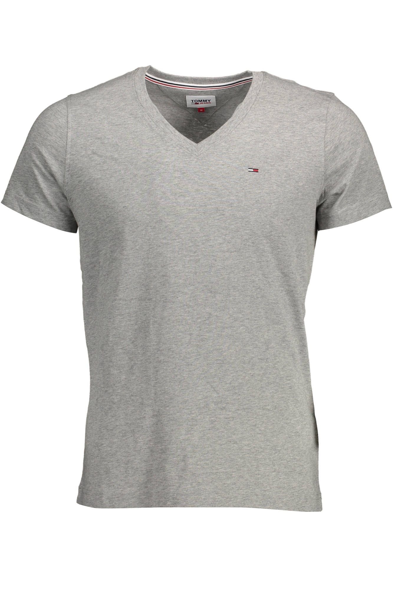 Gray Cotton Men T-Shirt - SEHABRANDS