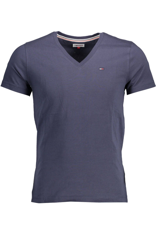 Blue Cotton Men T-Shirt - SEHABRANDS