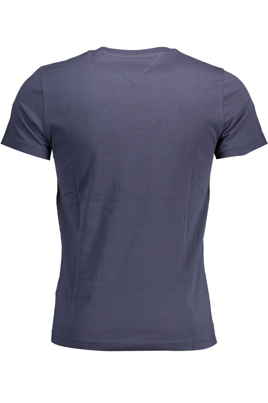 Blue Cotton Men T-Shirt - SEHABRANDS