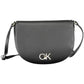 Black Polyester Womens Handbag - SEHABRANDS