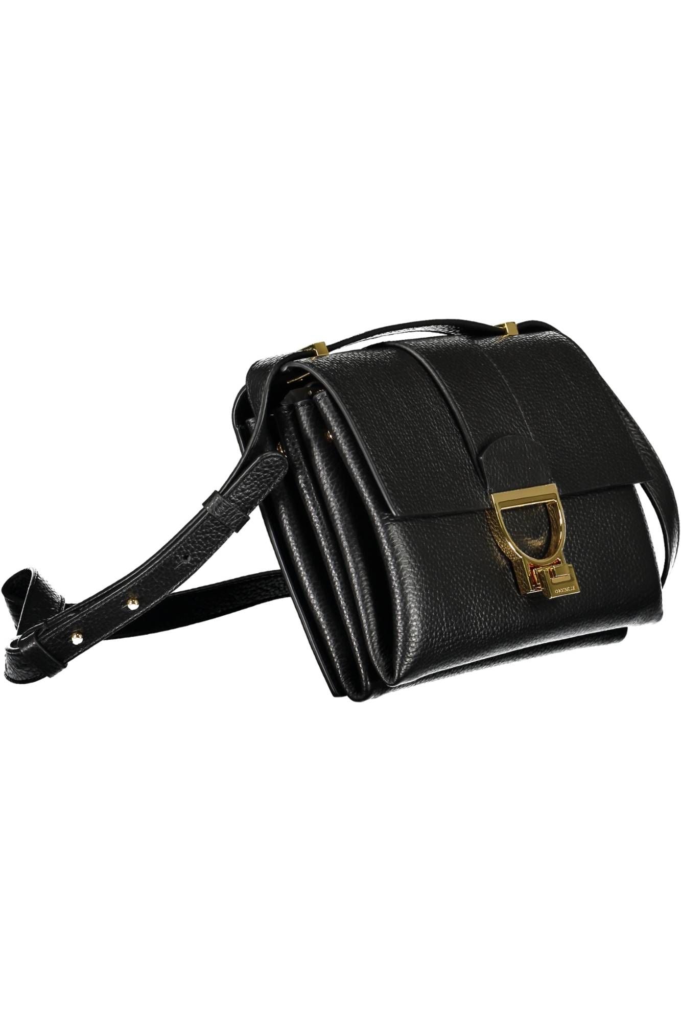 Black Leather Women Handbag - SEHABRANDS