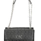 Black Polyester Women Handbag - SEHABRANDS