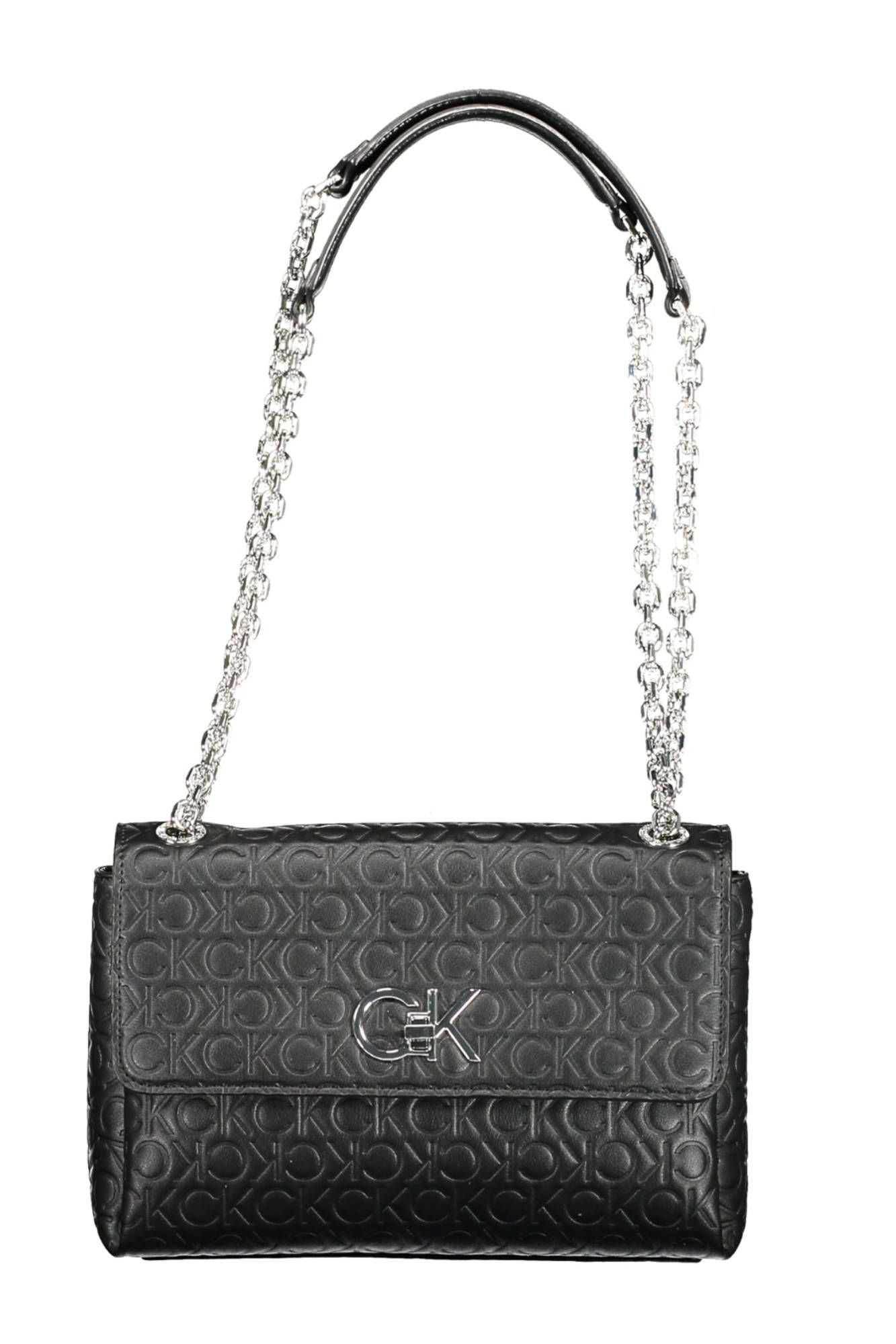 Black Polyester Women Handbag - SEHABRANDS