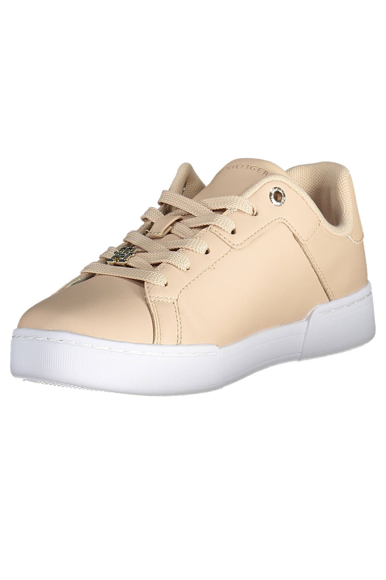 Pink Leather Women Sneaker - SEHABRANDS