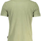 Green Cotton Men Polo Shirt - SEHABRANDS