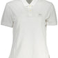 White Cotton Women Polo Shirt - SEHABRANDS