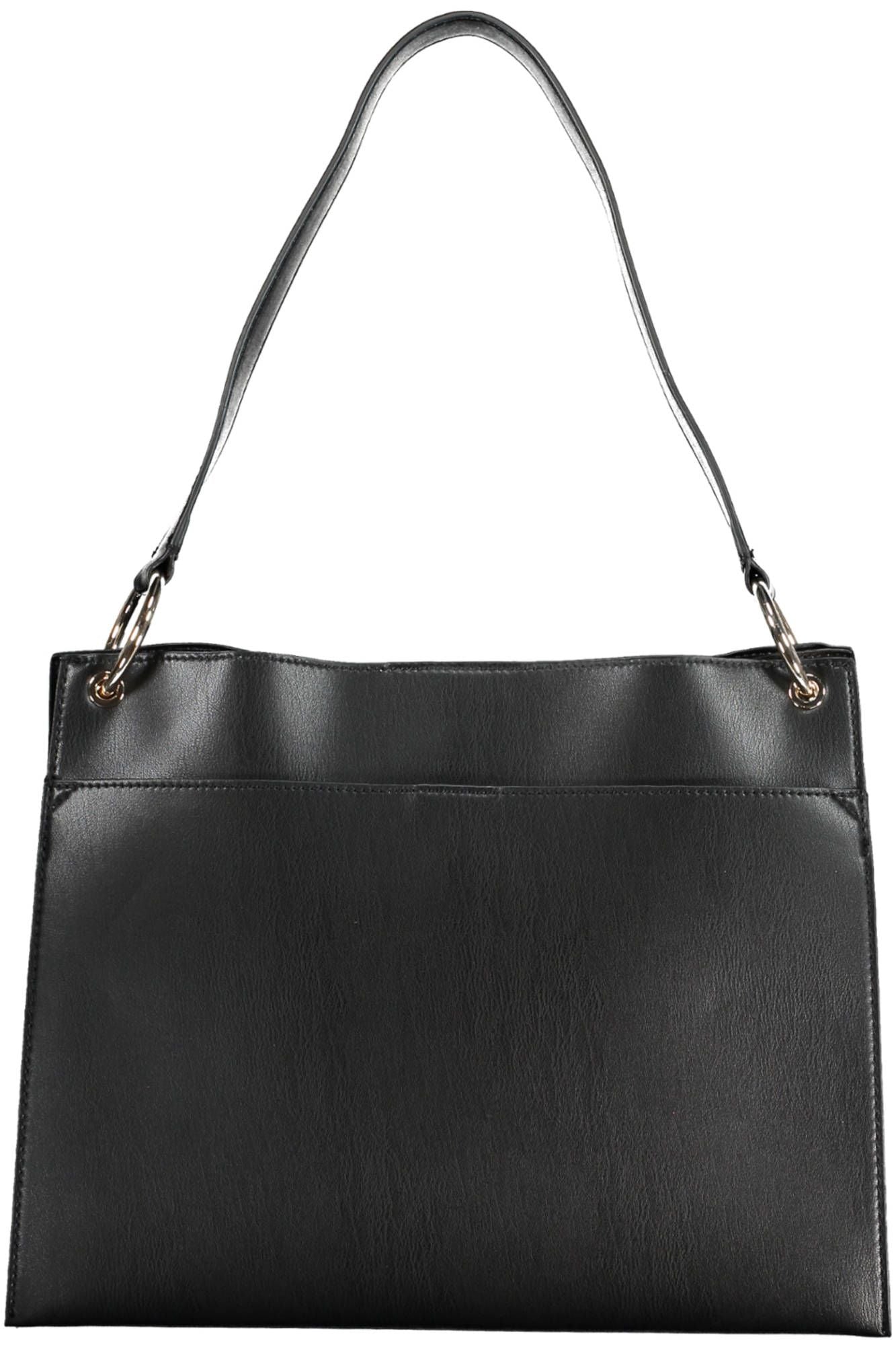 Black Polyethylene Women Handbag - SEHABRANDS