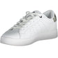 White Leather Women Sneaker - SEHABRANDS