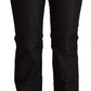 Chic Low Waist Skinny Black Denim Jeans - SEHABRANDS