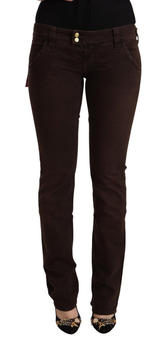 Elegant Slim Fit Cotton Stretch Jeans - SEHABRANDS