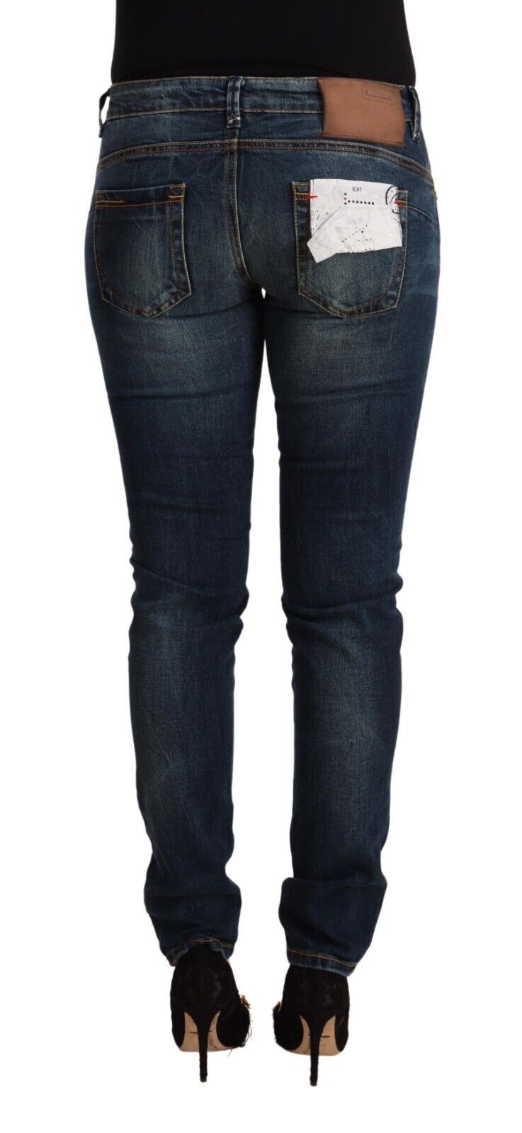 Chic Slim-Fit Low Waist Skinny Jeans - SEHABRANDS