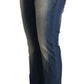 Chic Mid Waist Skinny Denim Jeans - SEHABRANDS