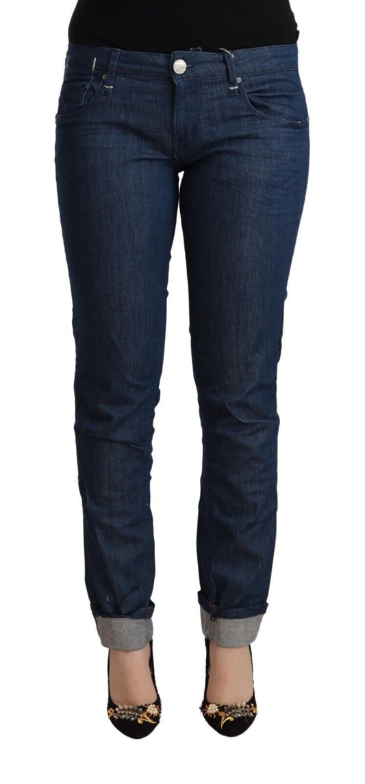 Sleek Low Waist Skinny Denim - SEHABRANDS