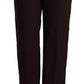 Elegant High Waist Straight Formal Pants - SEHABRANDS