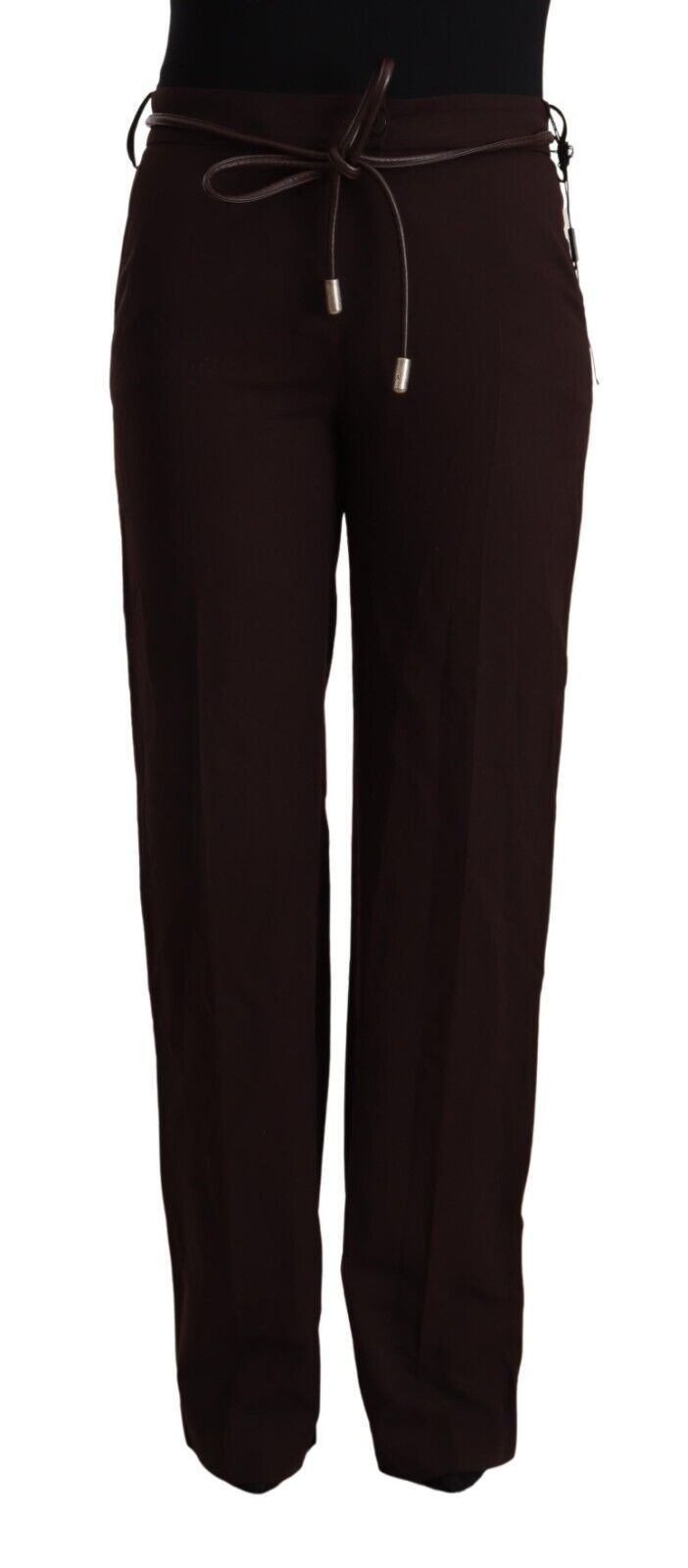 Elegant High Waist Straight Formal Pants - SEHABRANDS