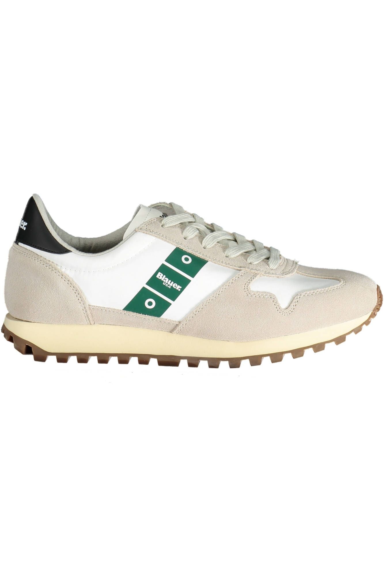 White Leather Men Sneaker - SEHABRANDS