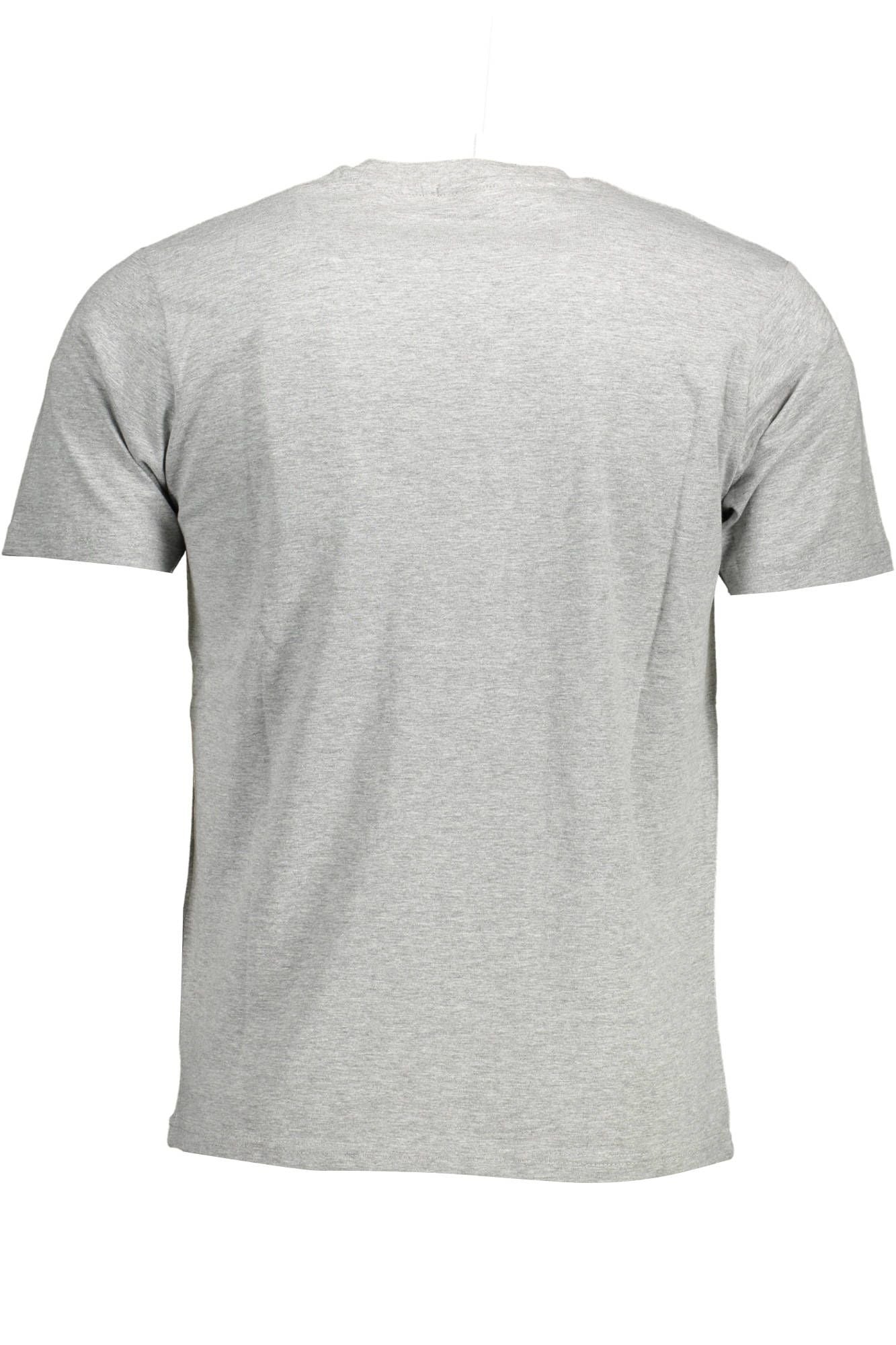 Gray Cotton Men T-Shirt - SEHABRANDS