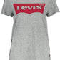 Gray Cotton Women T-Shirt - SEHABRANDS