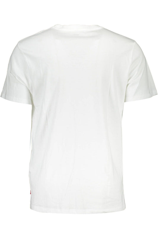 White Cotton Men T-Shirt - SEHABRANDS