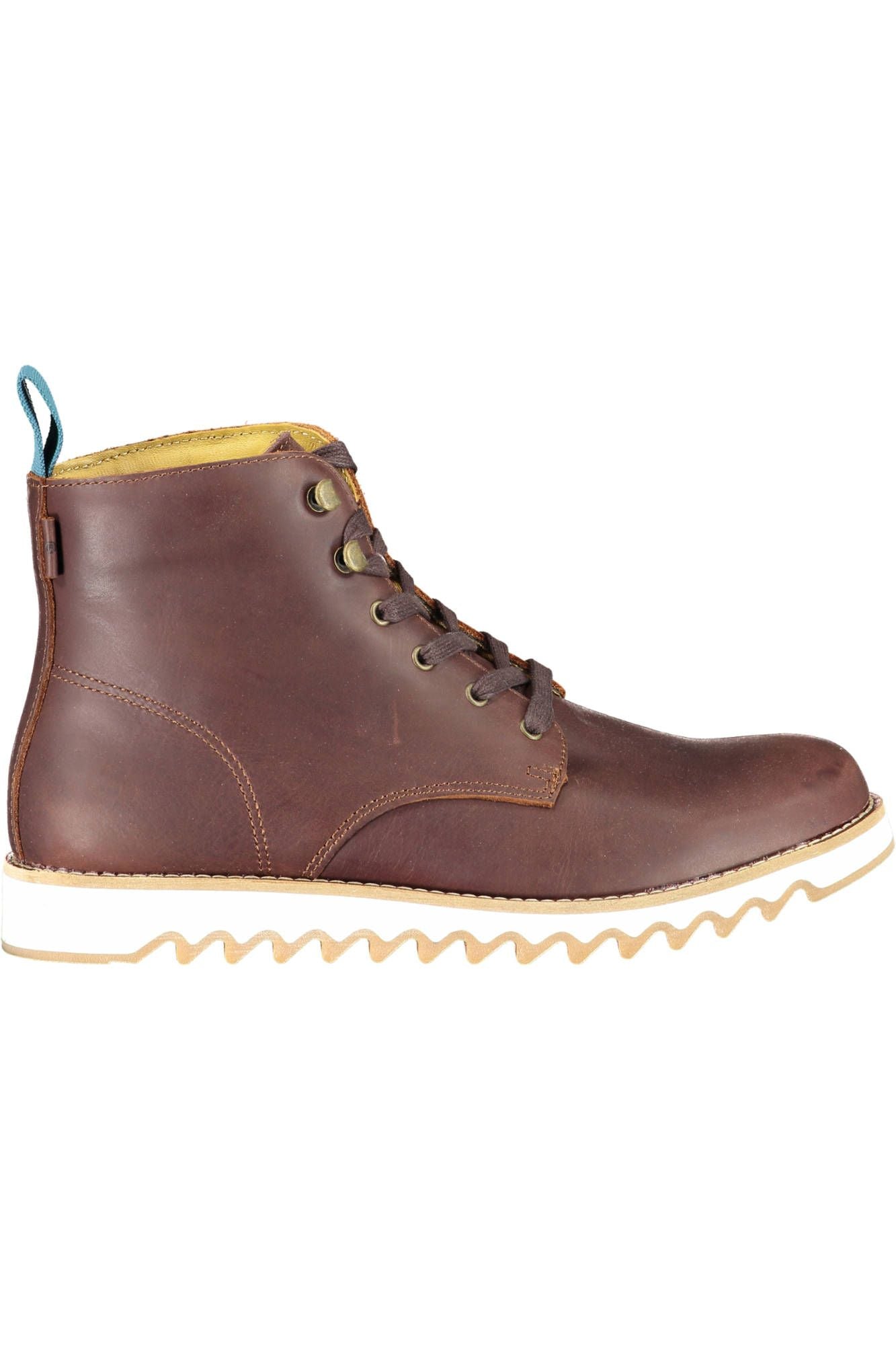 Brown Leather Men Boot - SEHABRANDS