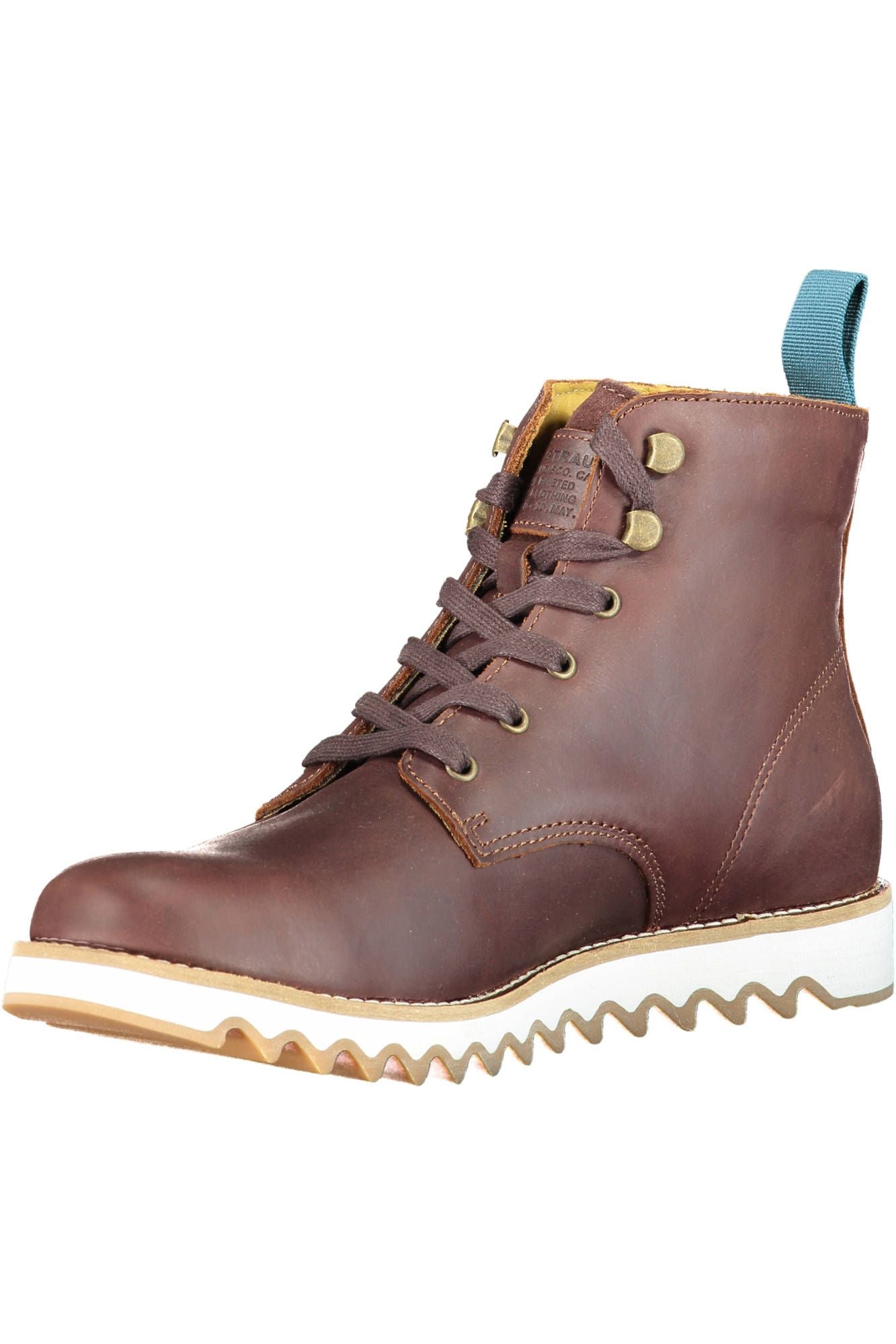 Brown Leather Men Boot - SEHABRANDS