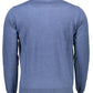 Blue Wool Men Sweater - SEHABRANDS