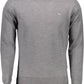 Gray Wool Men Sweater - SEHABRANDS