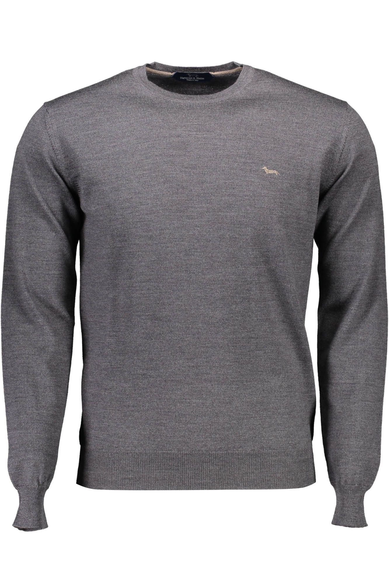 Gray Wool Men Sweater - SEHABRANDS