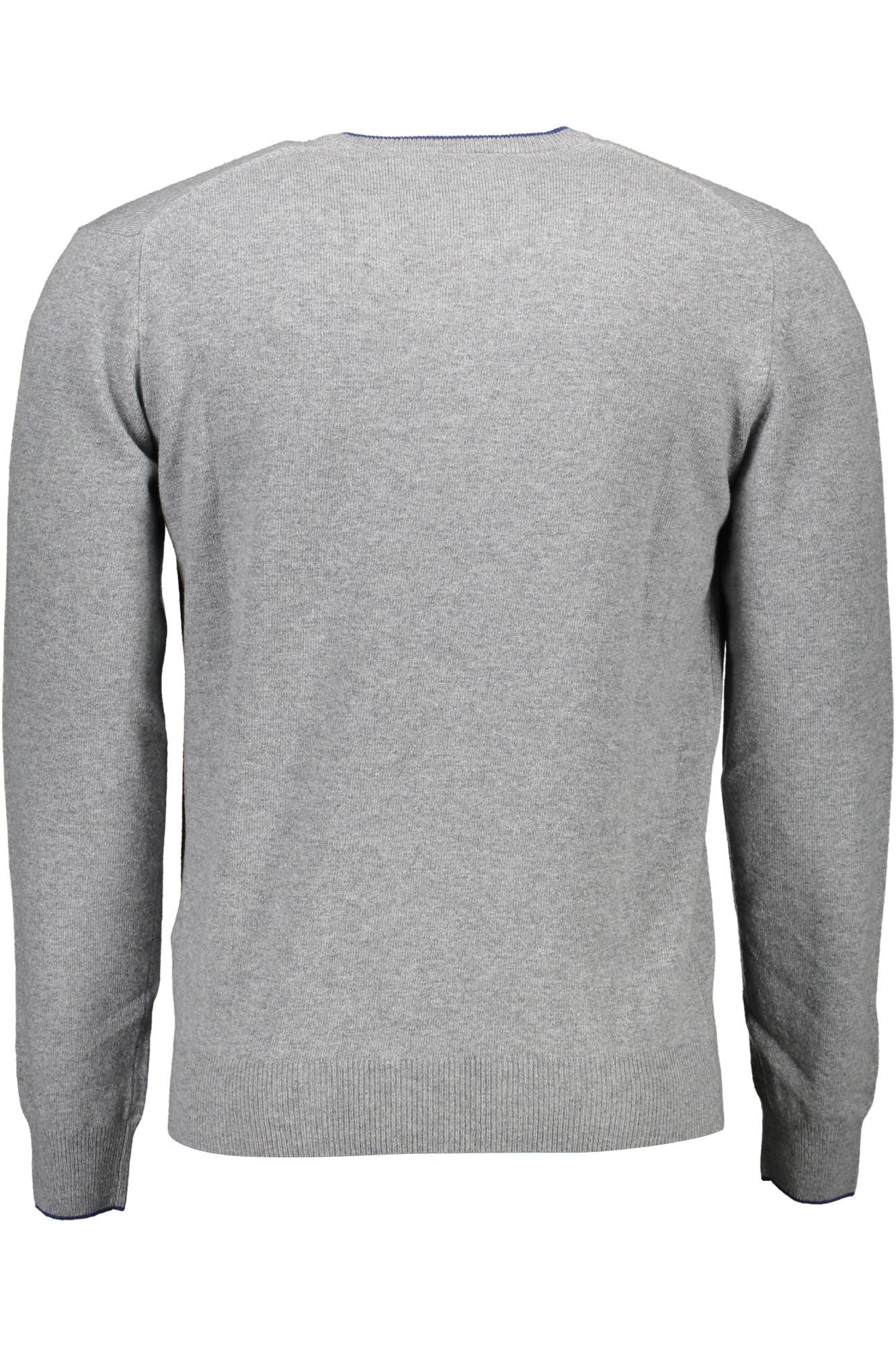 Gray Wool Men Sweater - SEHABRANDS