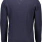 Blue Wool Men Sweater - SEHABRANDS