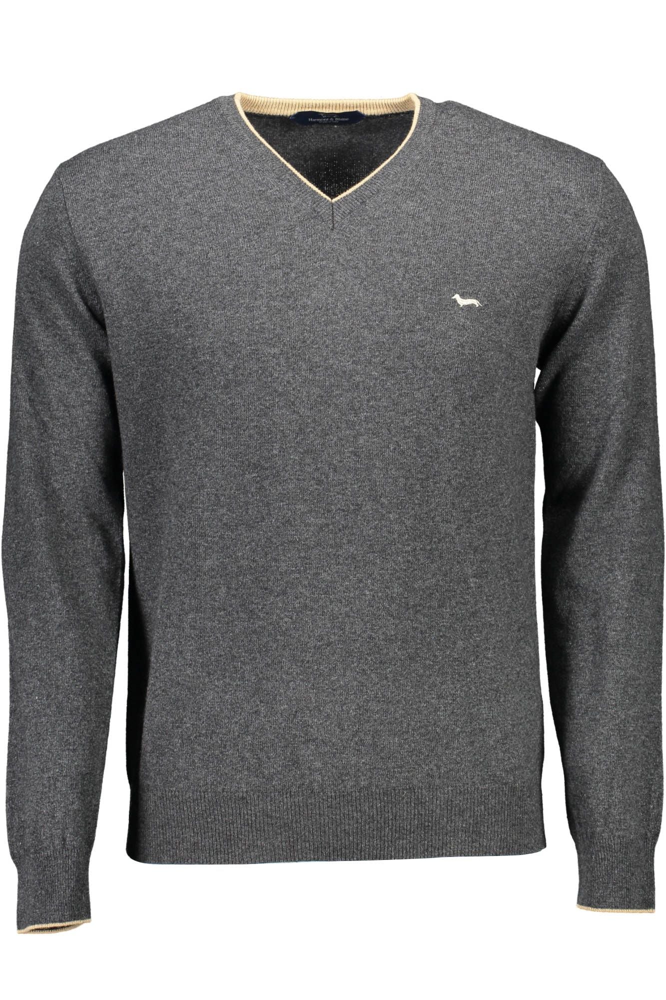 Gray Wool Men Sweater - SEHABRANDS