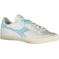 White Leather Women Sneaker - SEHABRANDS