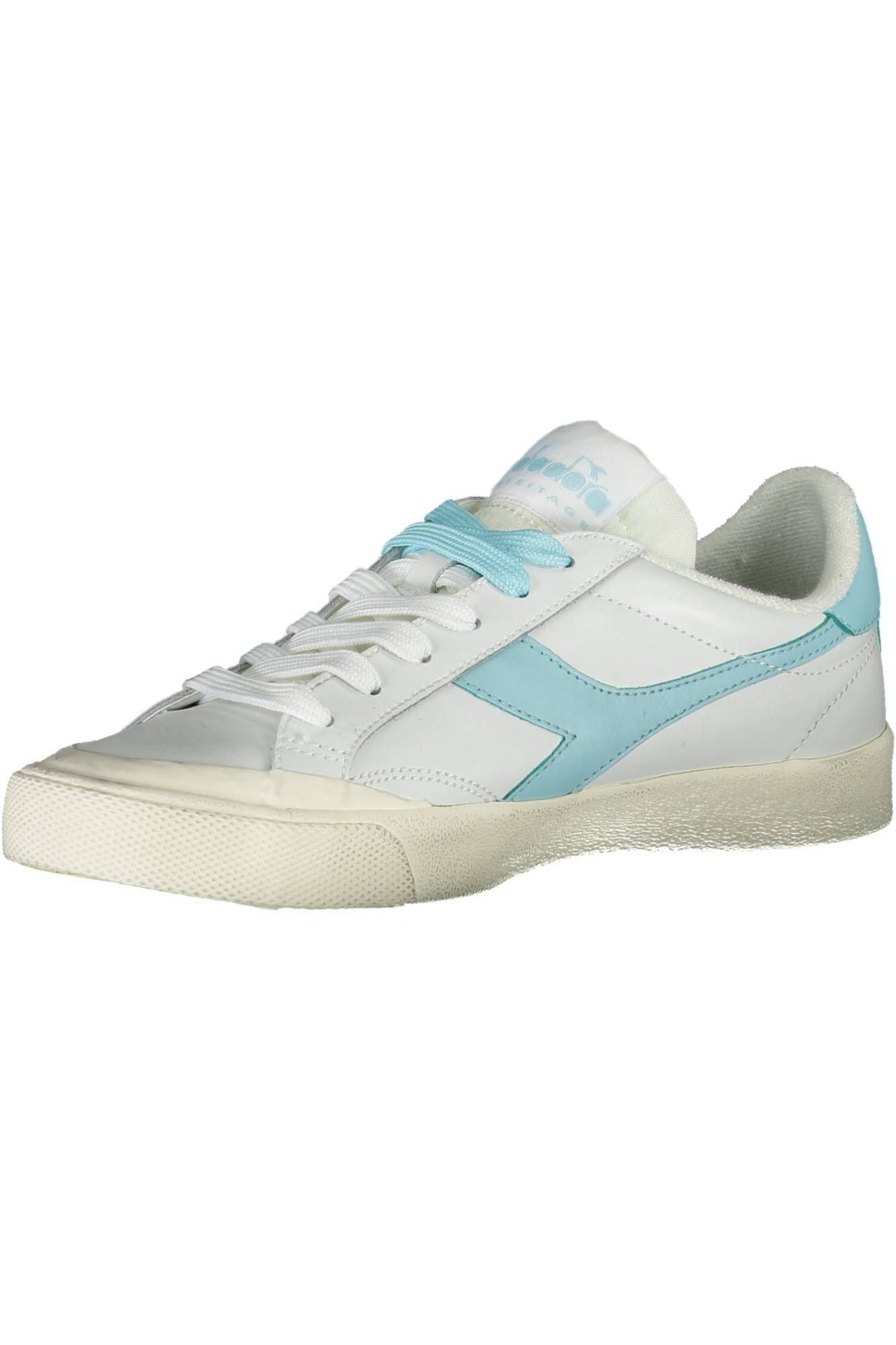 White Leather Women Sneaker - SEHABRANDS