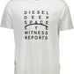 White Cotton Men T-Shirt - SEHABRANDS