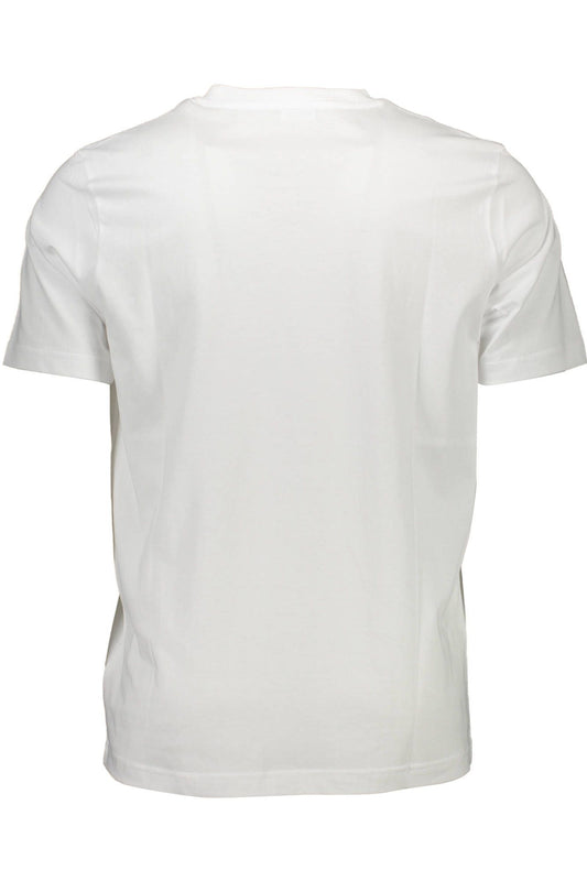 White Cotton Men T-Shirt - SEHABRANDS