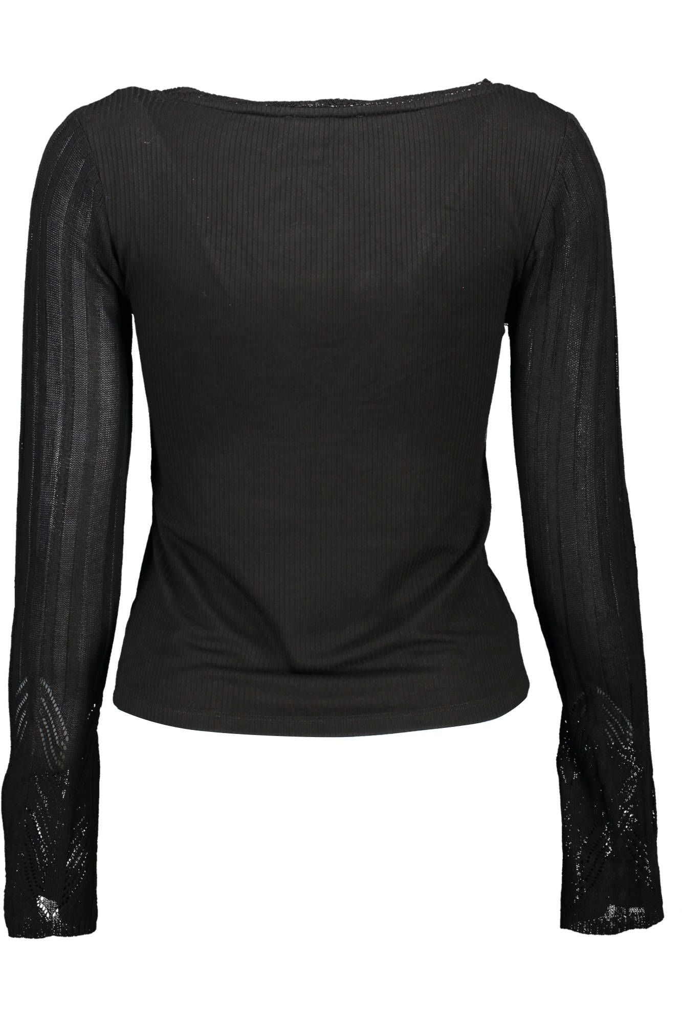 Black Viscose Women Sweater - SEHABRANDS